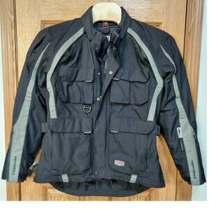 Firstgear TPG Technical Performance Gear Motorcycle Jacket Black Grey Men Medium